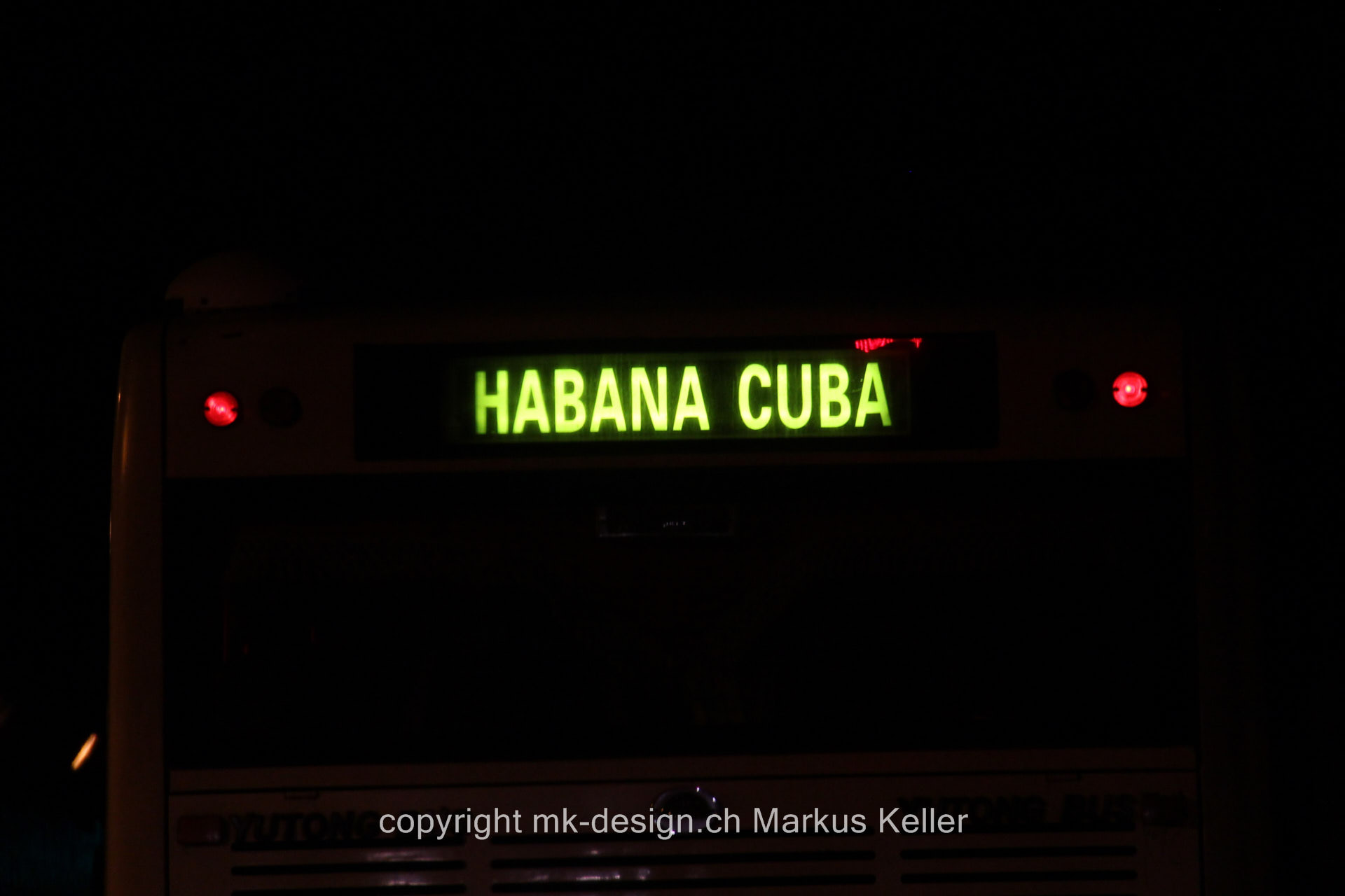 Ort   Havanna   Auto   Bus   