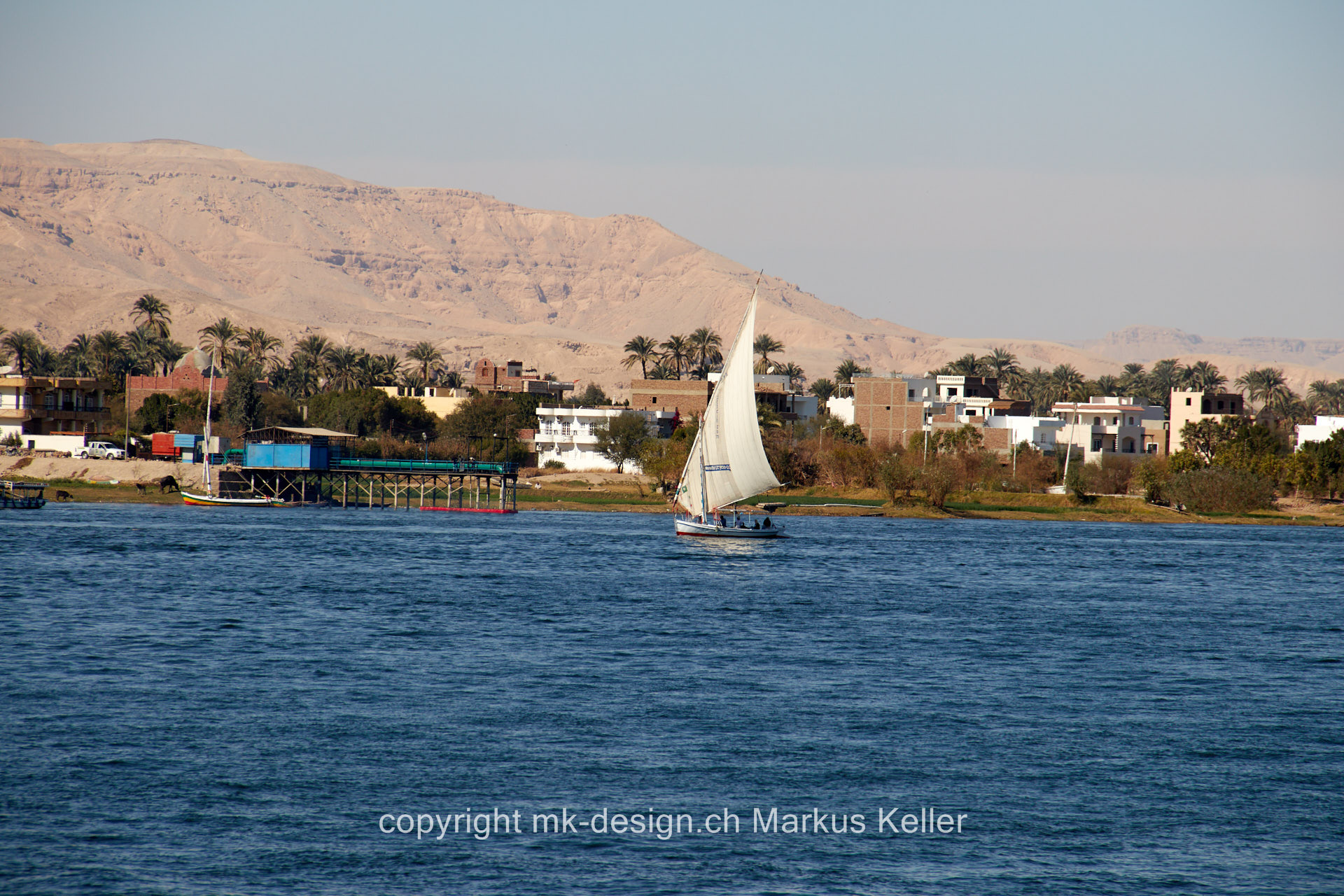 Fluss   Nil   Boot   