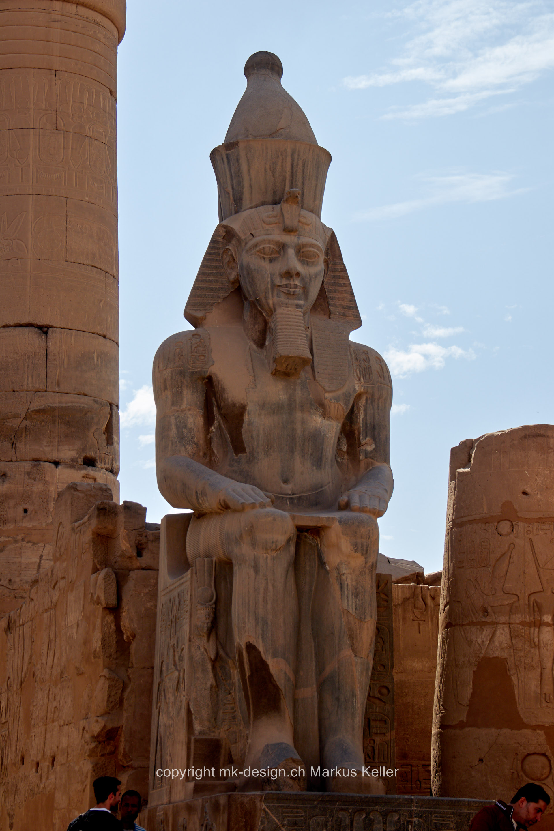 Bauwerk   Tempel   Luxor   Statue/Skulptur   