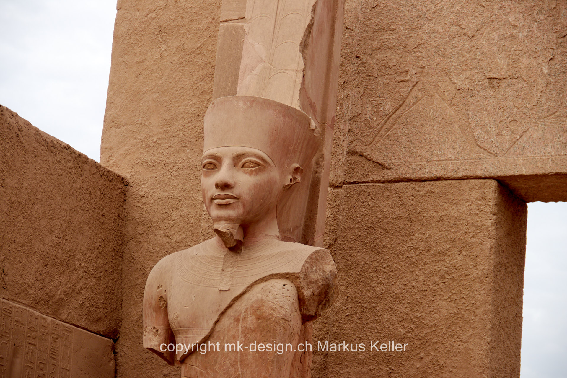 Bauwerk   Tempel   Karnak   Statue/Skulptur   